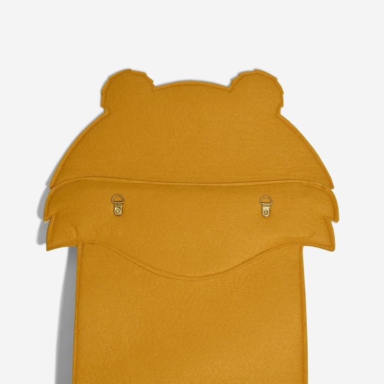 Hanging organizer, TIGER WALL POCKETS, 37 x H 85 cm, Orange