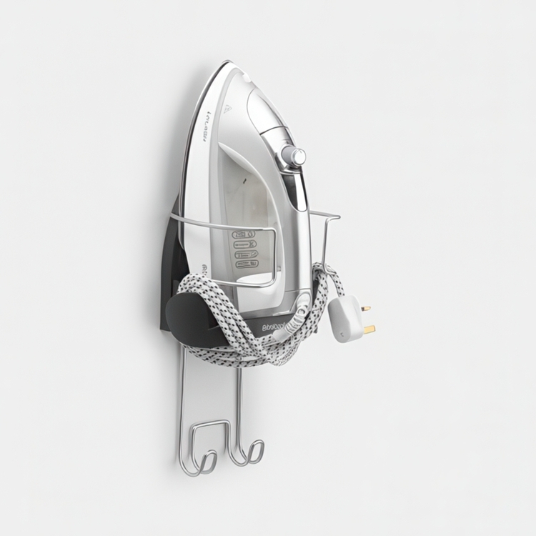 Hanger for Ironing board and iron, BRABANTIA IRON STORE, Dark Grey