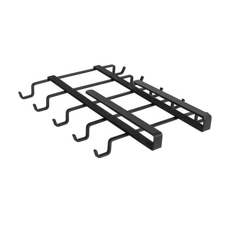 Under Cupboard Rack with 10 hooks, LARGE TASSENHALTER