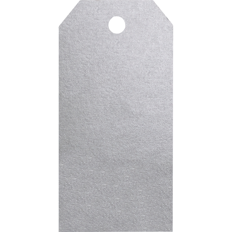 Label Tags PAPPERIX , 10 psc, silver