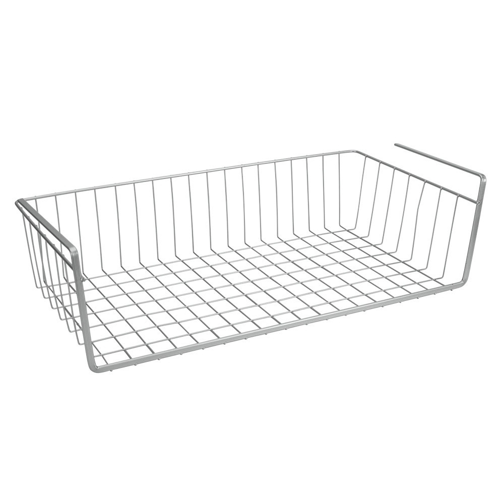 Hanging basket, KANGURO XL, 50 x 26 x H 14 cm, Silver