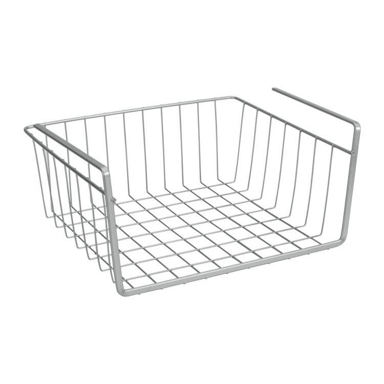 Hanging basket, KANGURO, 30 x 26 x H 14 cm, Silver