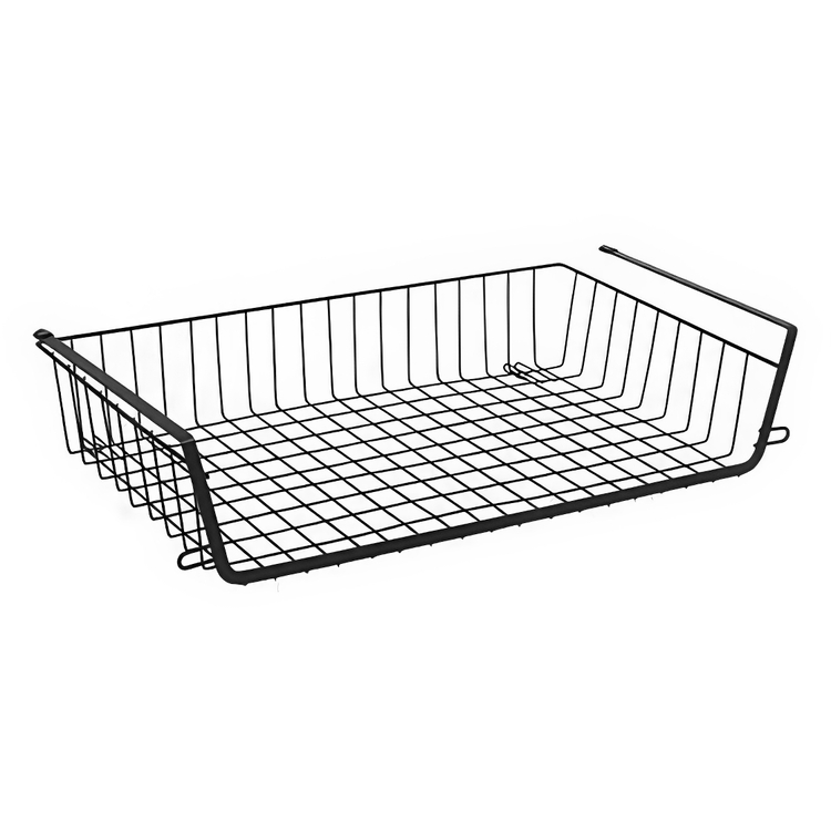 Hanging basket, Stackable, Large, ÉTAGÈRE À SUSPENDRE, 51,5 x 30 x H 11,5 cm, Black