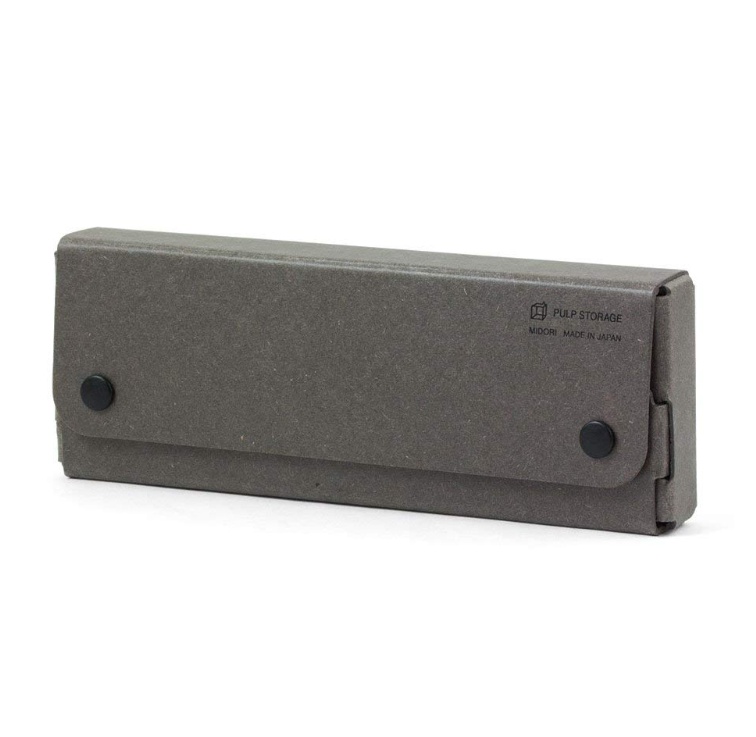 Pen case, MIDORI PULP PASCO, Grey