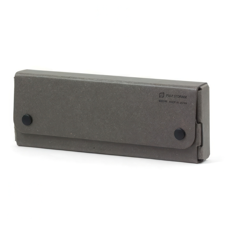 Pen case, MIDORI PULP PASCO, Grey