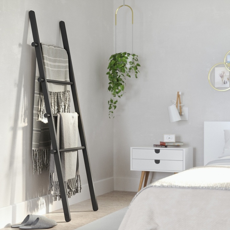 Clothes rack, LEANA LADDER, 51 x H 152 cm, Umbra
