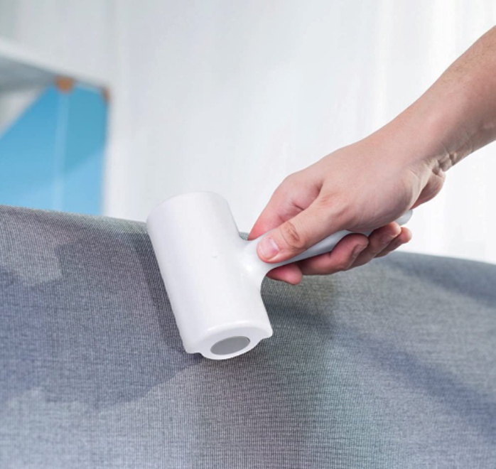 Lint Rolle Integrated closure, RULLO PROFESSIONALE, 48 sheets, White / grey