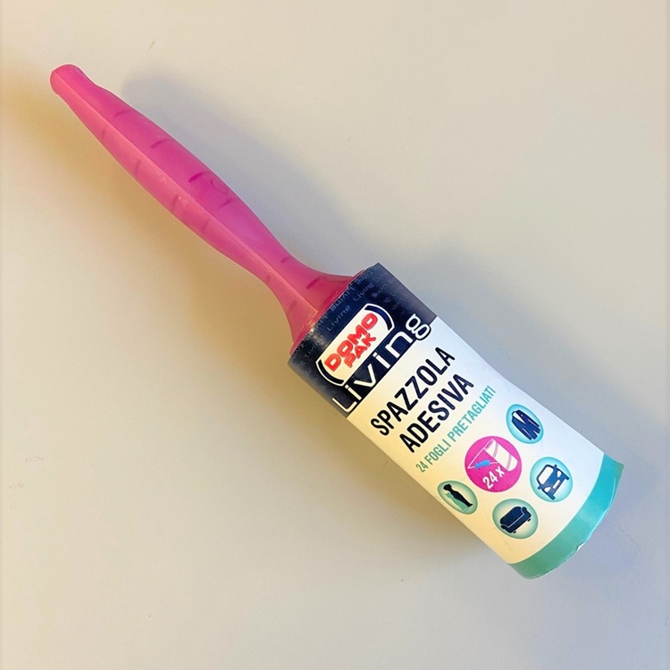Lint remover, SPAZZOLA ADESIVA, 24 sheets, Pink