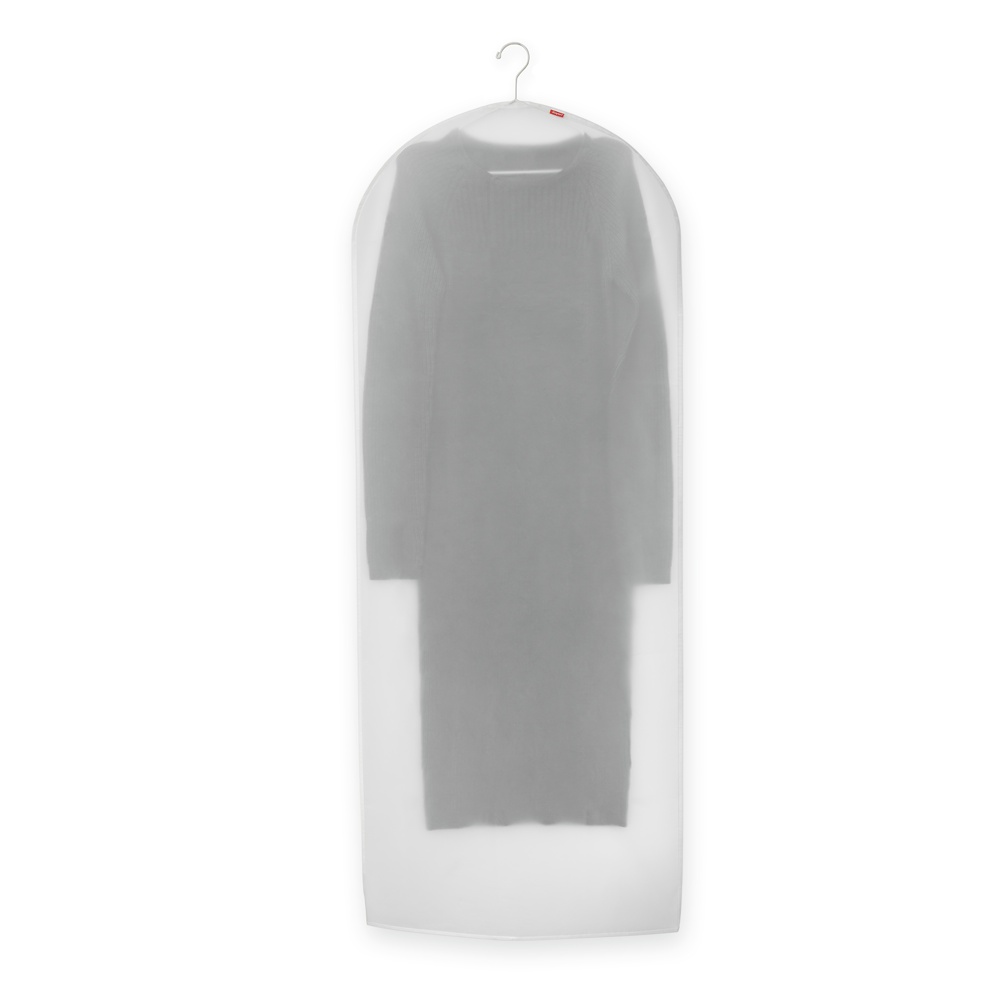 Clothes Covers, Set of 3, MILKY WHITE MIX , 1 L+ 2 S, Transparent White