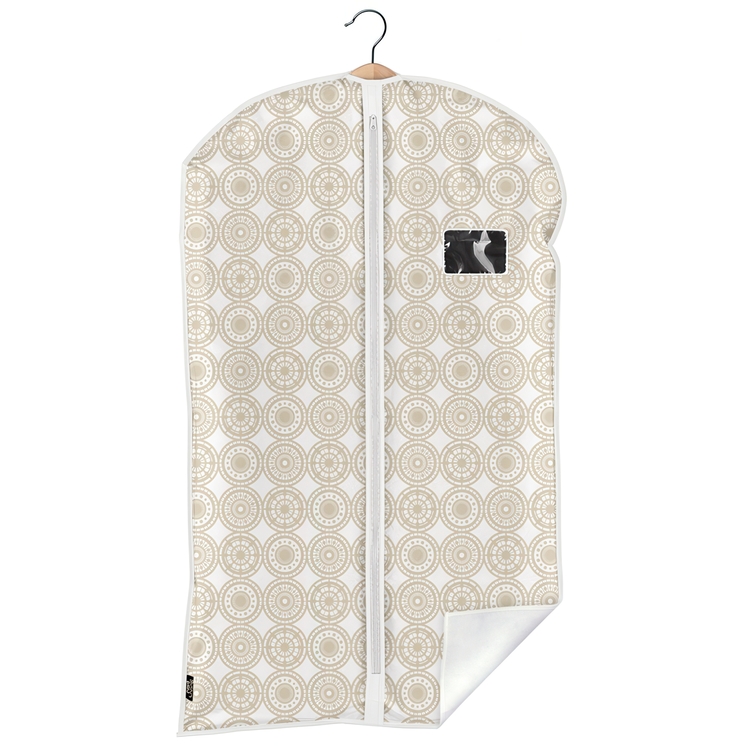 Dress cover / Garment bag, Short, ELLA SAND, 60 x H 100 cm, Beige