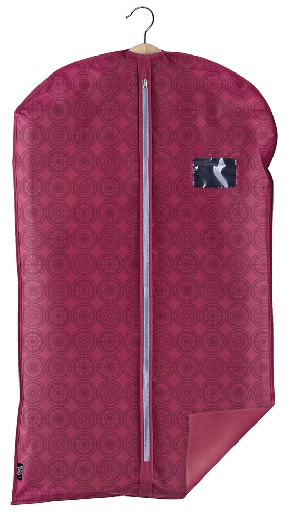 Dress cover / Garment bag, Short, ELLA PURPLE, 60 x H 100 cm, Wine Red