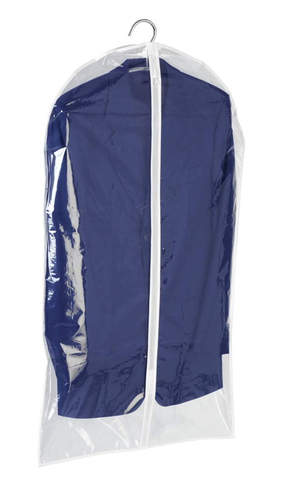 Dress cover / Garment bag, Short, KLEIDERSACK, 60 x H 100 cm, Transparent