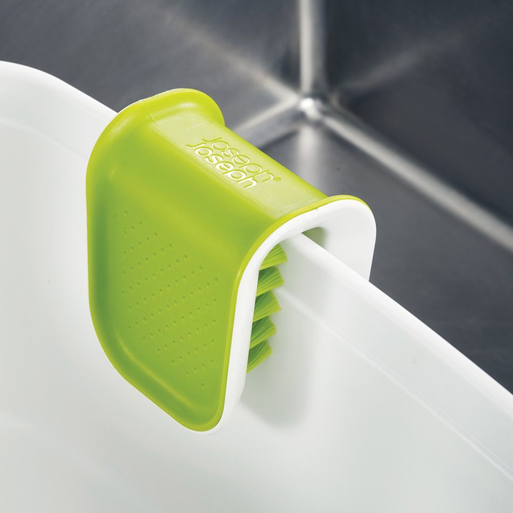 Knife and Cutlery Cleaner, BLADE-BRUSH, Joseph Joseph, Lime Green / White