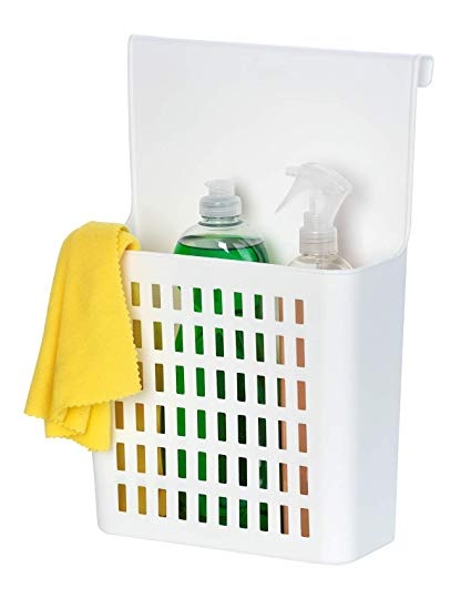 Cabinet Door Basket, TÜR-ORGANIZER, 24 x 12 cm H35,5, White