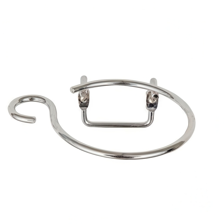 Hairdryer holder, MILANO, Chrome