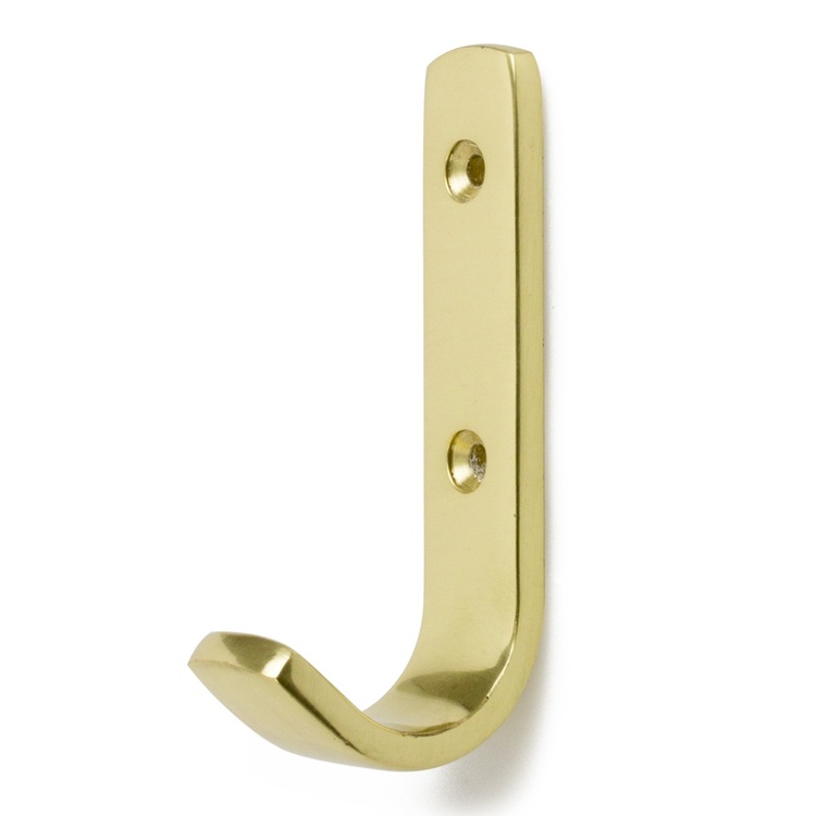 Hook, SKOLKROK 1021, H 8 cm, Brass