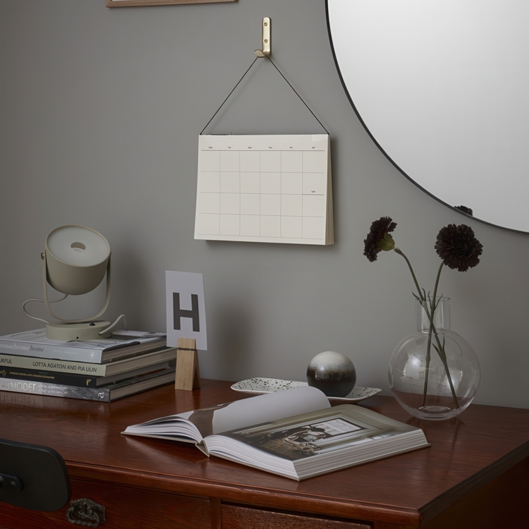 Hook, SKOLKROK 1021, H 8 cm, Brass