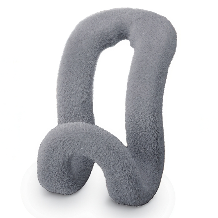 Hooks for hangers, Set of 8, VELVET CASCADE, Anti Slip, Grey