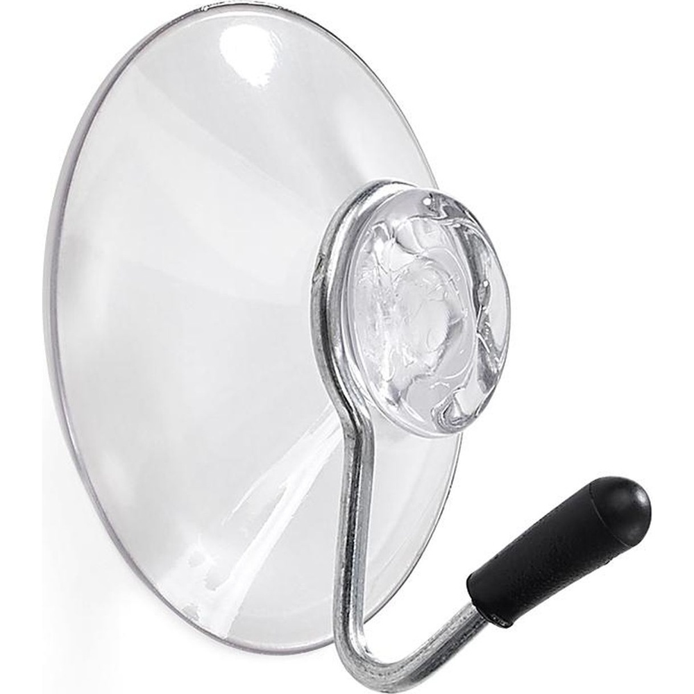 Hooks suction cup, Set of 2, HABO, Ø 4 cm, Clear