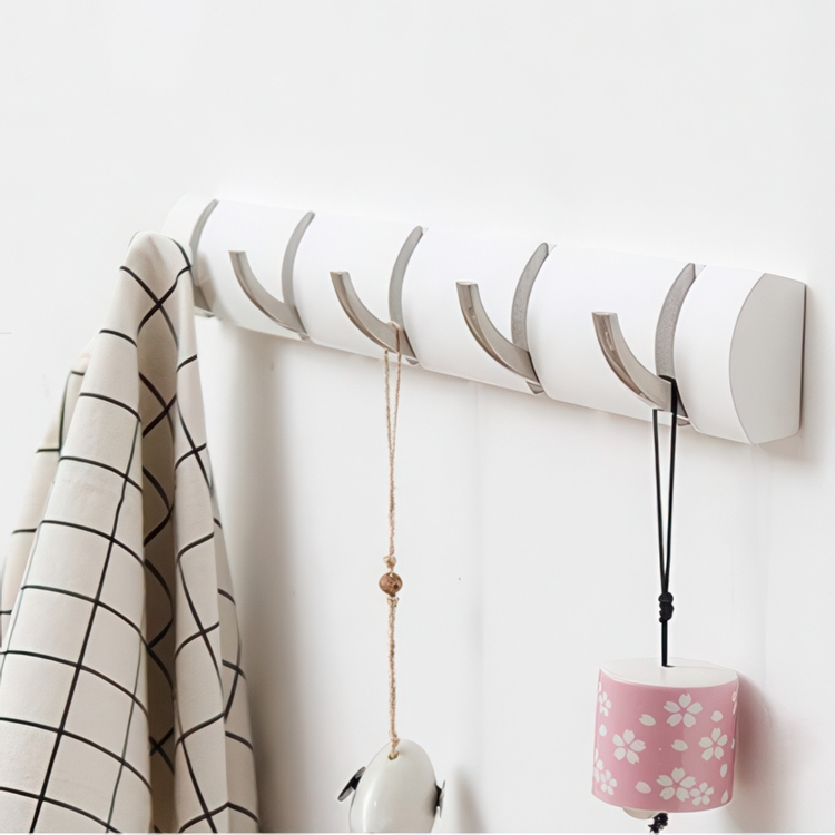 Hook Rack, UMBRA FLIP 5 HOOK, 51 x H 6,5 cm