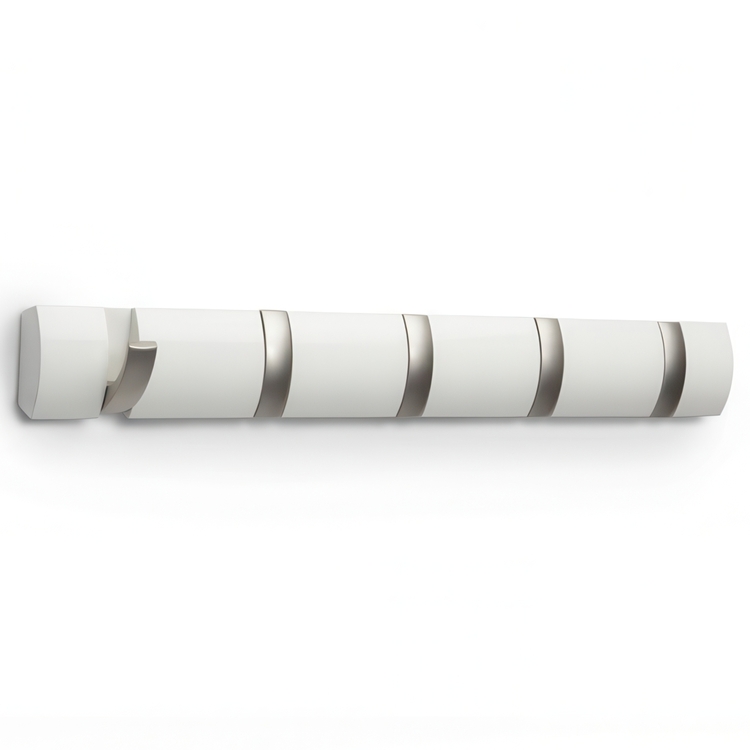 Hook Rack, UMBRA FLIP 5 HOOK, 51 x H 6,5 cm