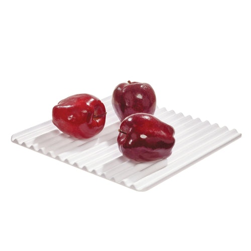 Preserver base for fruit and vegetables, FRESH PRODUCE MAT, 30,5 x 30,5 cm, White