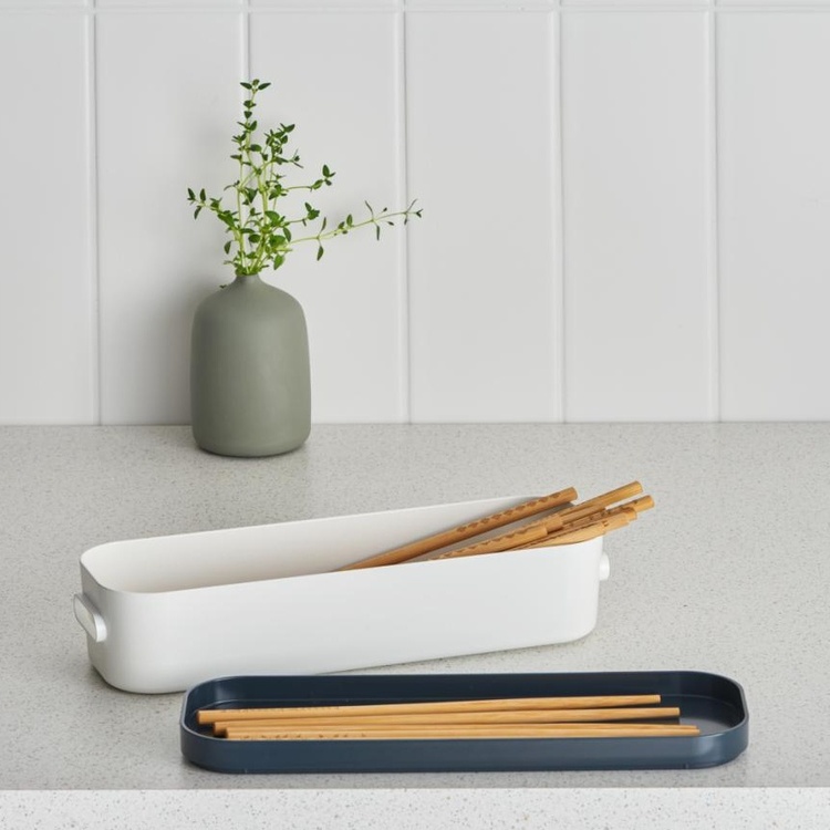 Lid / Tray, Oblång, SMARTSTORE COMPACT SLIM, 28,9 x 9,8 x 2 cm