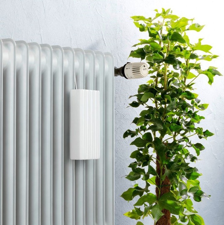 Hanging humidifier, Ceramic, STRIPES LUFTBEFEUCHTER, White