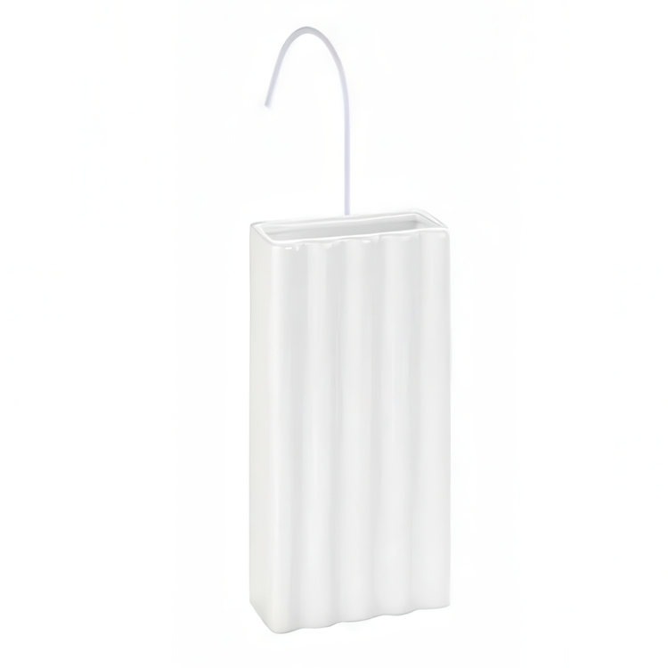 Hanging humidifier, Ceramic, STRIPES LUFTBEFEUCHTER, White