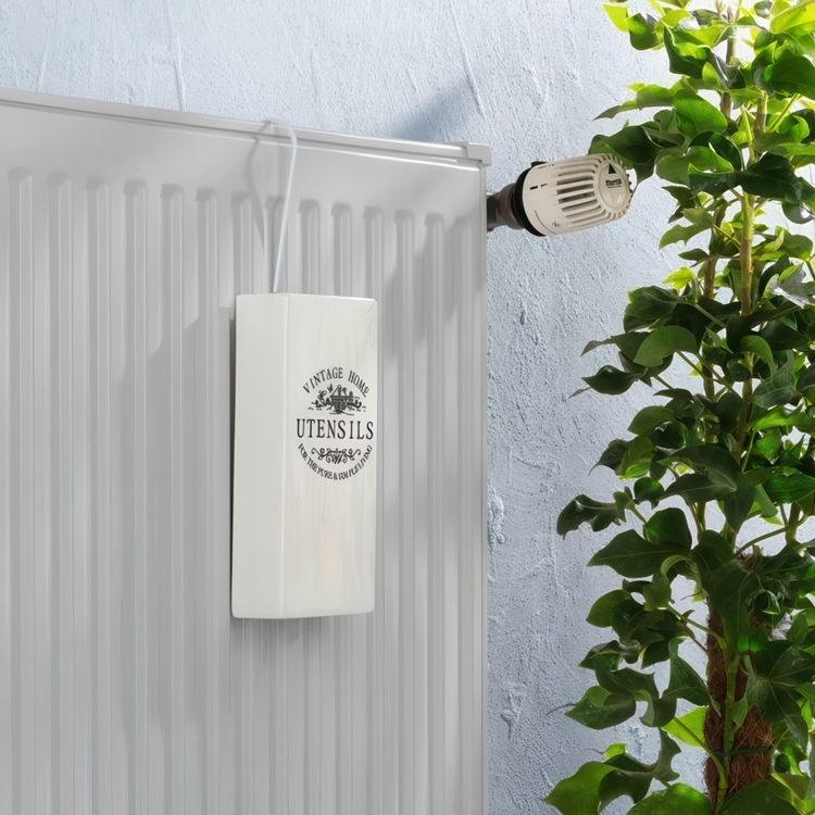 Hanging humidifier, Ceramic, VINTAGE HOME UTENSILS, White