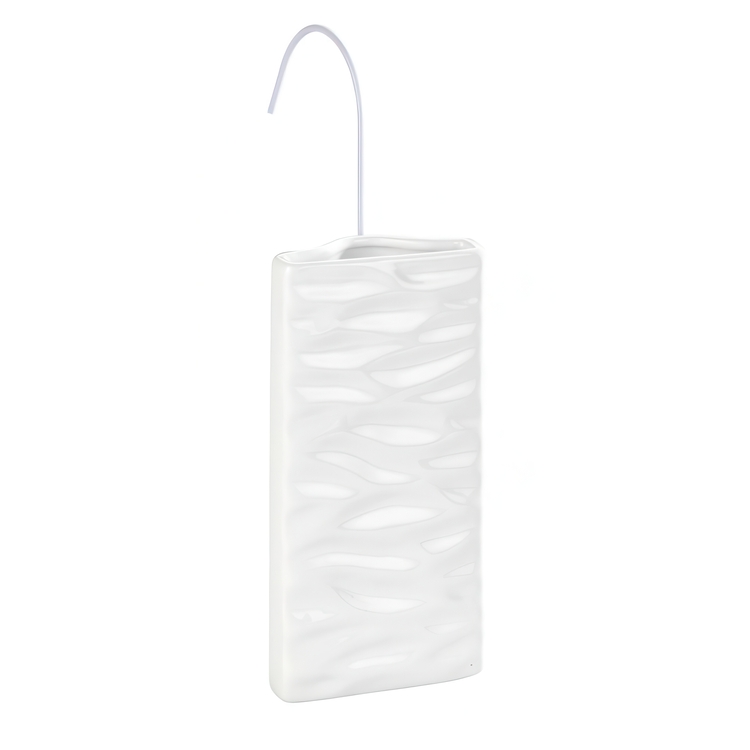 Hanging humidifier, Ceramic, WAVES LUFTBEFEUCHTER, White