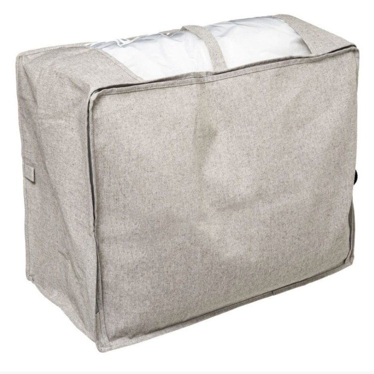 Storage bag, ORGA STORAGE BAG, 60 x 30 x H 45 cm, Beige-grey