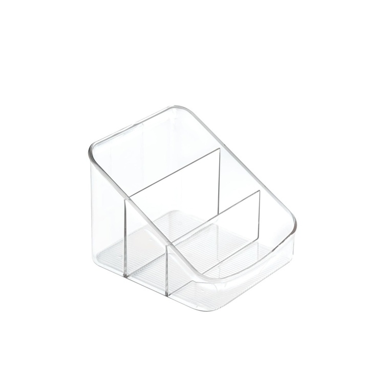 Cabinet Bin, LINUS PACKET ORGANIZER, 15,5 x 16 x H 13 cm, Transparent