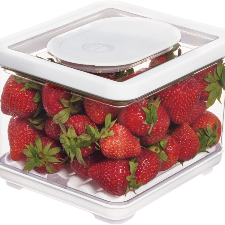 Food Storage, Anti-Microbial, ID FRESH SMALL PRODUCE BIN, 16,5 x 19 x H 14 cm Clear