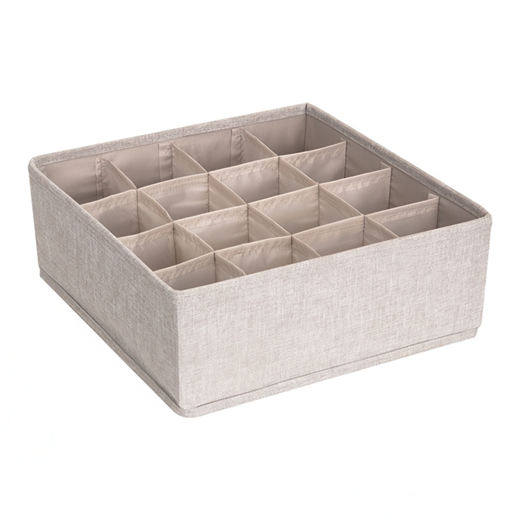 Drawer Organizer, 16 compartments, BIGSO SOFT SQUARE STORAGE, 29 x 29 x H 11 cm