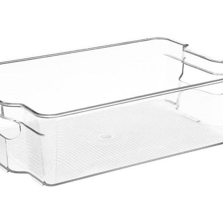 Storage tray, Wide and short, RANGEMENT FRIGO LARGE, 31 x 21 x H 9 cm, Clear
