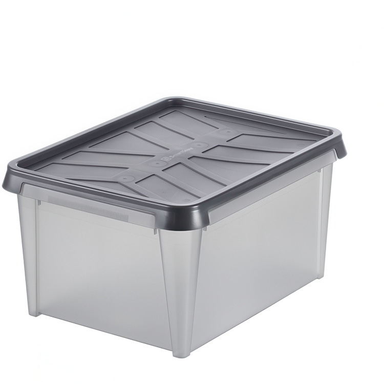 Storage Box, Waterproof, SMARTSTORE 13L DRY, 40 x 30 x H19cm, Grey