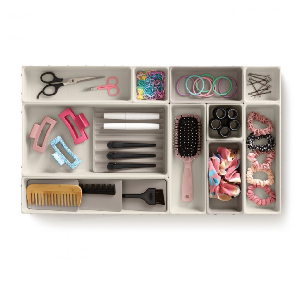 Storage trays, Set of 12, VIVA LARGE DRAWER ORGANISER, Joseph Joseph, Shell