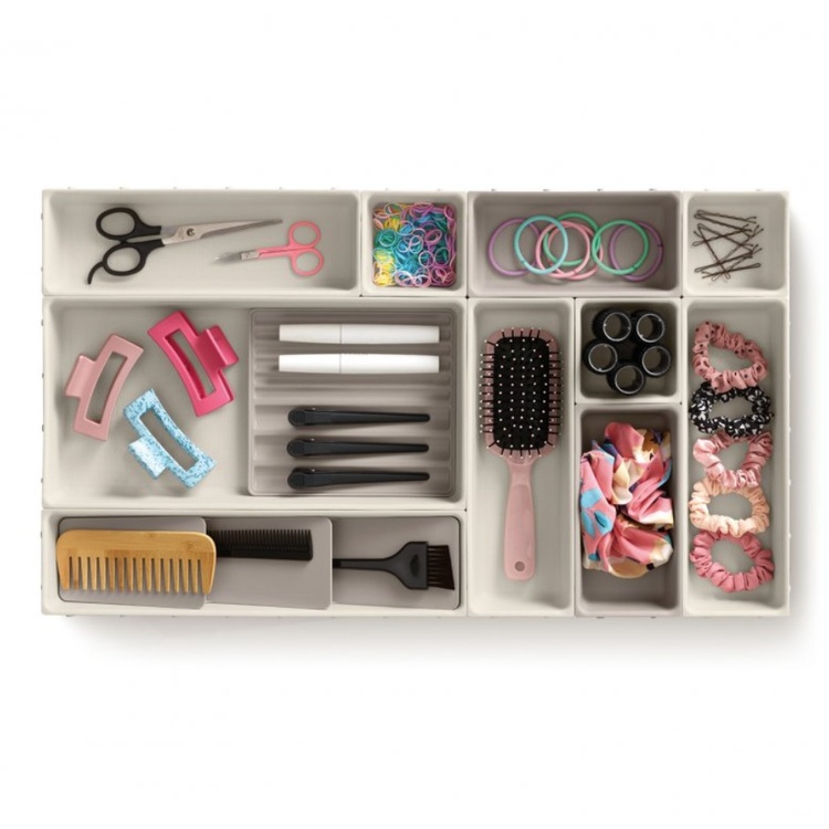 Storage trays, Set of 12, VIVA LARGE DRAWER ORGANISER, Joseph Joseph, Shell