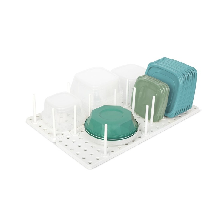 Drawer Organizer, Set of 2, Adjustable, PEGGY, Umbra, White