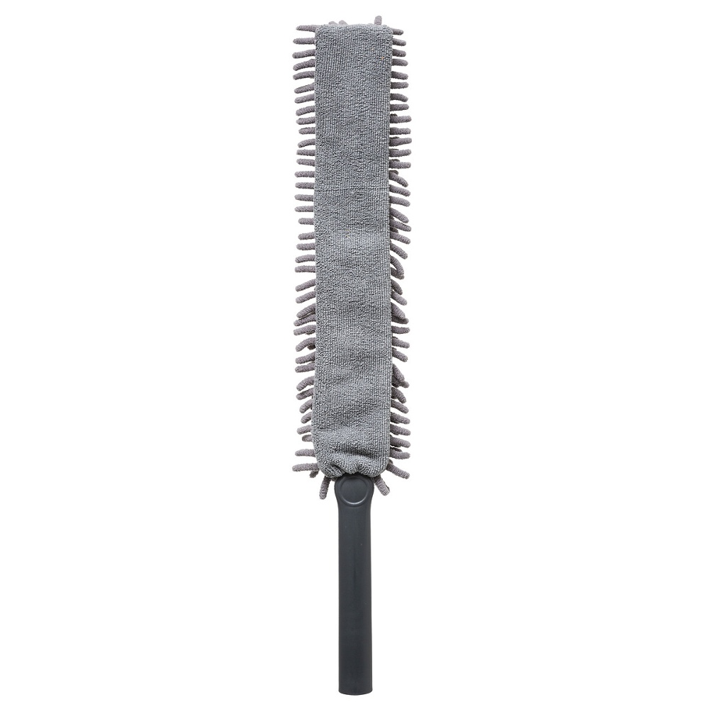  Long and narrow duster, DOUBLE SIDED, 7 x H 62 cm, Grey