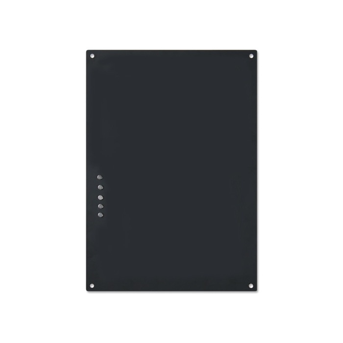 Magnet board A4, BLACKBOARD, 21 x H 30 cm, Black