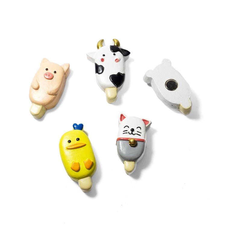 Magnets Icecream, Set of 5, POPSICLE, multicolor