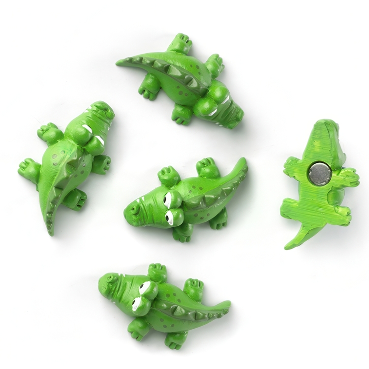 Magnets, Crocodiles, set of 5, KROKO, Green
