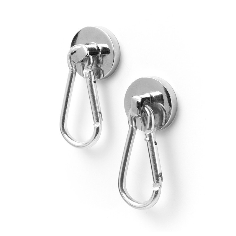 Magnets super strong, SNAP, set of 2, silver