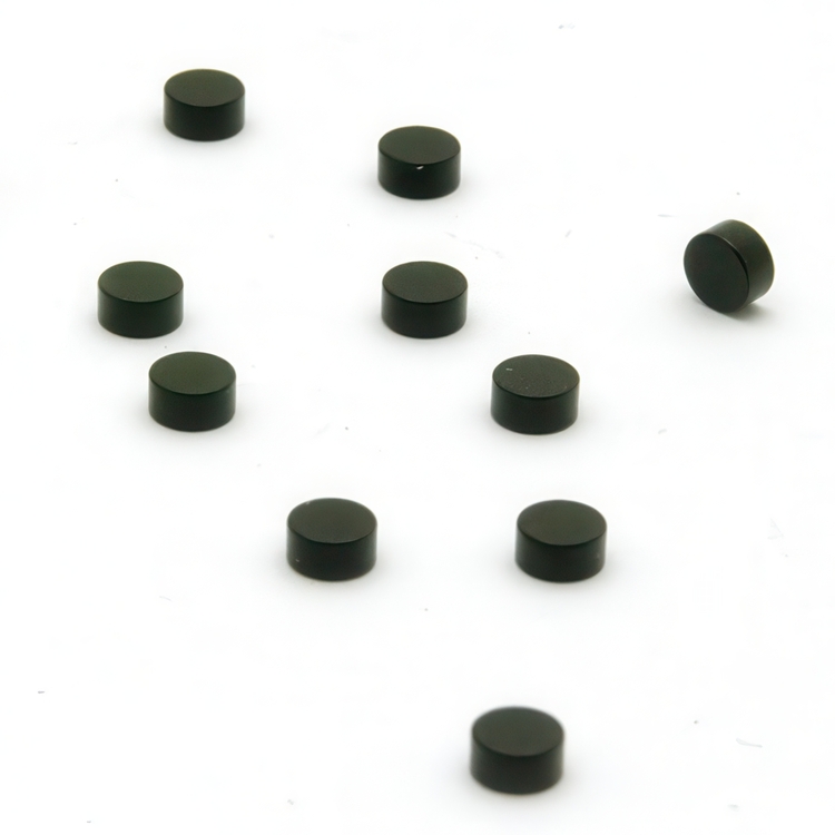 Magnets, strong, mini, 10 pcs, STEELY, Ø 0,6 x H 0,3 cm, Black
