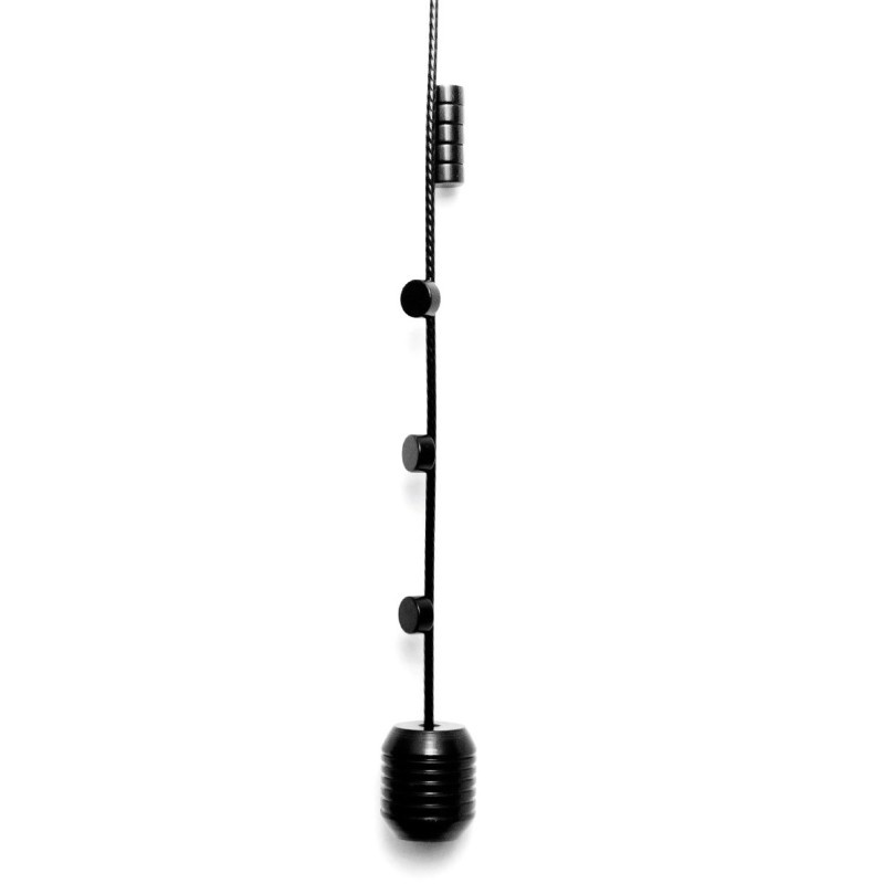 Magnetic card holder, STEELY DAN BLACK, 150 cm
