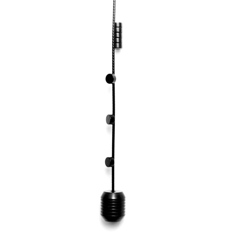 Magnetic card holder, STEELY DAN BLACK, 150 cm