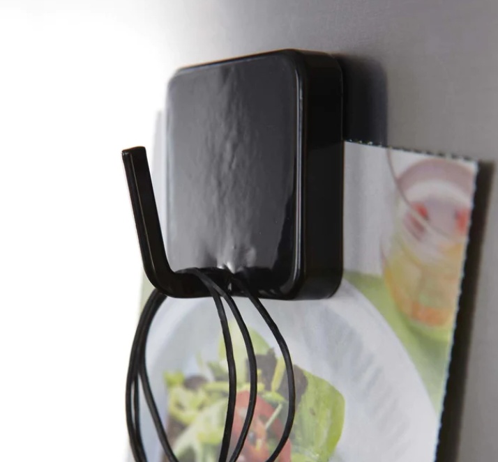 Magnetic Hook, TOWER, 4,8 x 4,8 cm, Yamazaki, Black