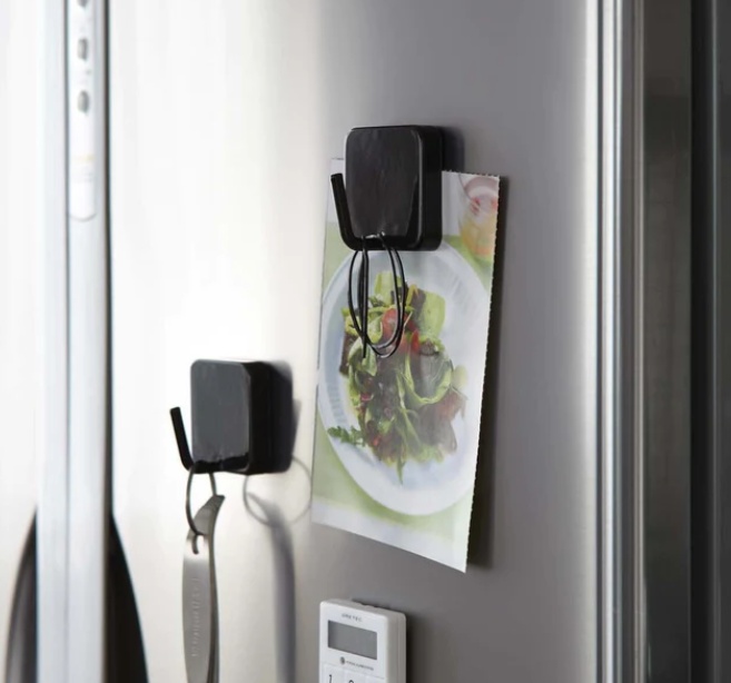 Magnetic Hook, TOWER, 4,8 x 4,8 cm, Yamazaki, Black